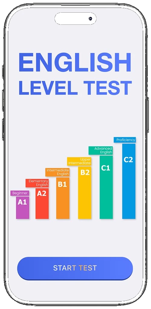 App screen: CEFR levels